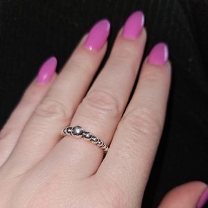 Pretty Pandora sterling silver ring-Size 7.5